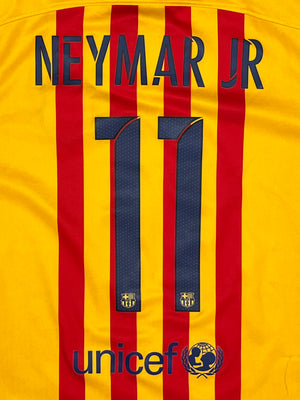 vintage Nike Fc Barcelona NEYMAR11 2015-2016 away jersey {XS}