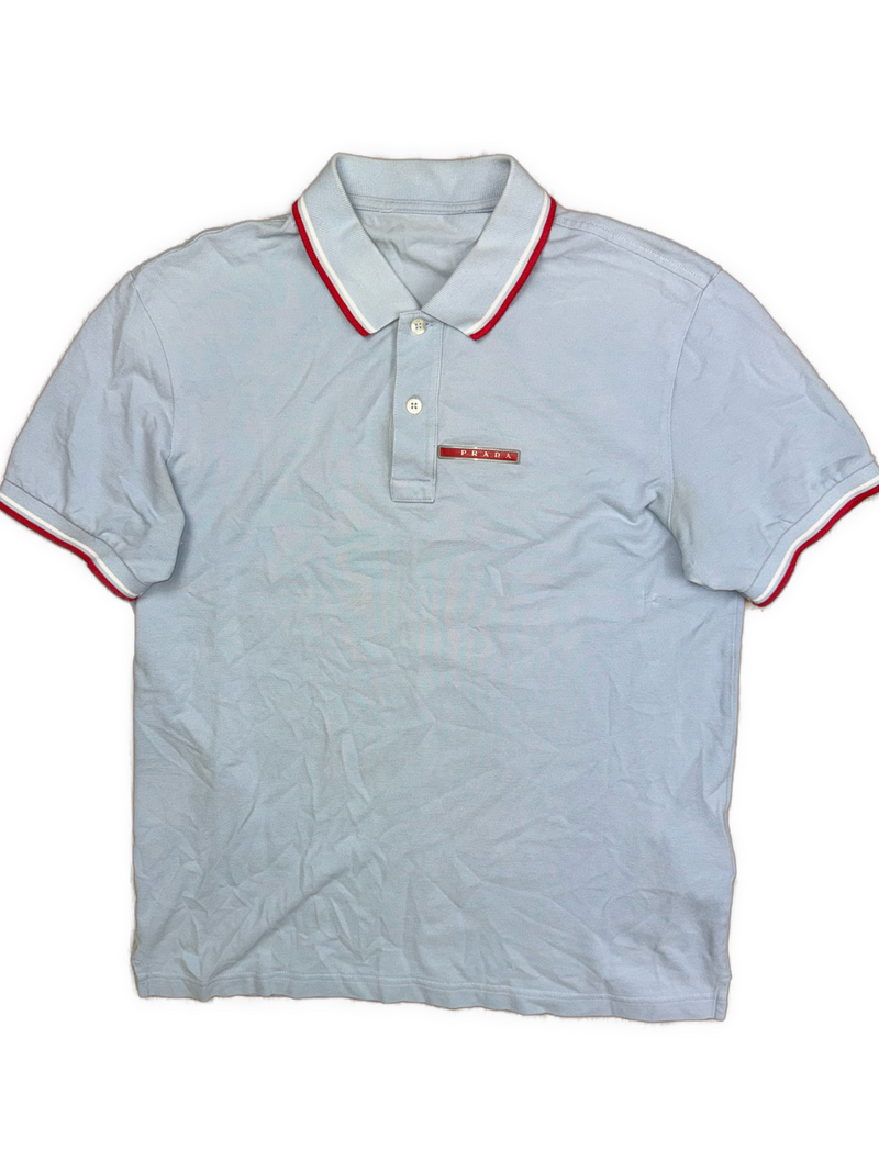 babyblue Prada polo {L}