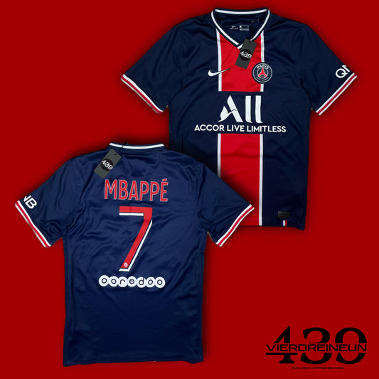 navyblue Nike PSG Paris Saint Germain MBAPPE7 home jersey {S}