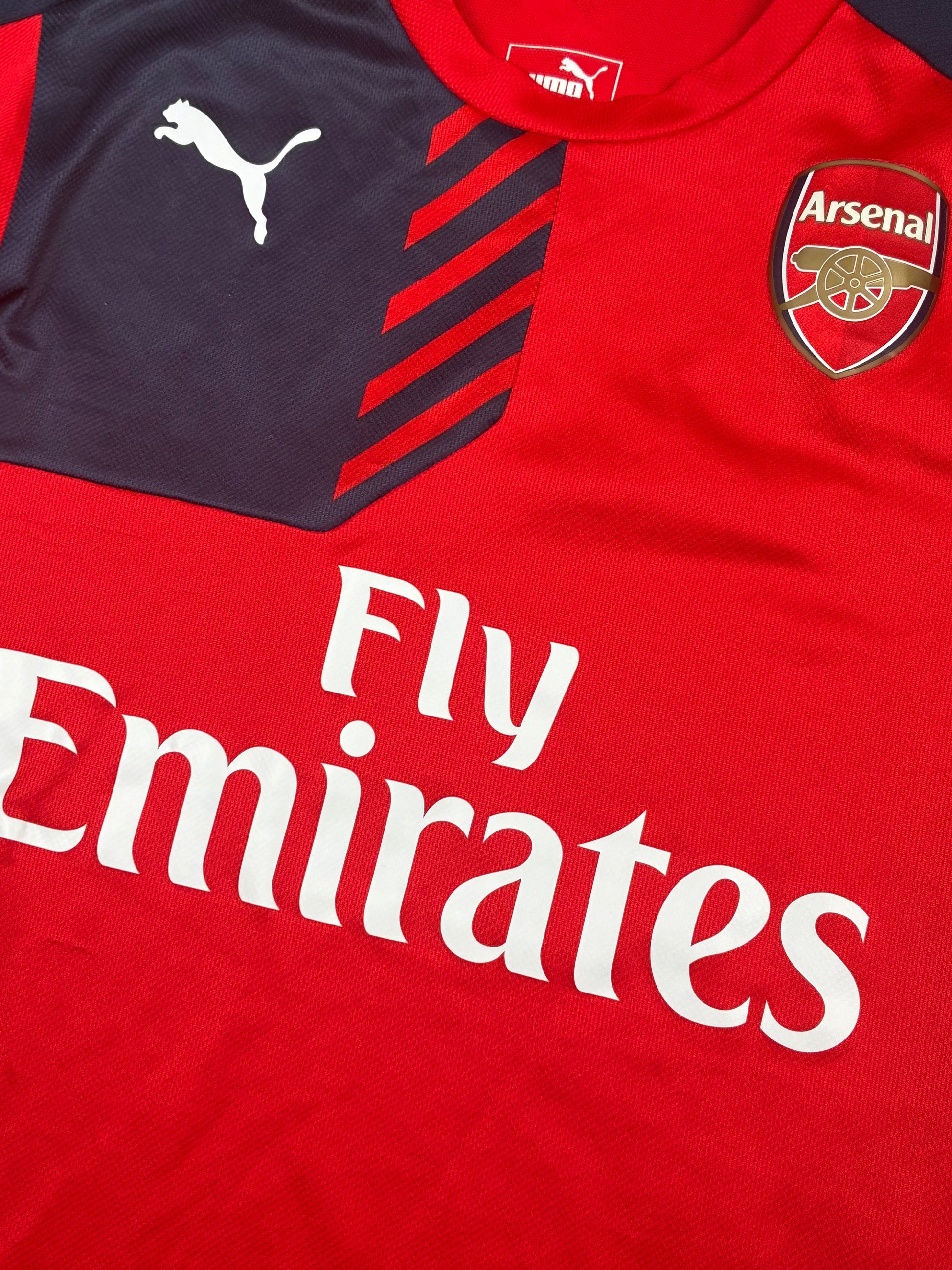 red Puma Fc Arsenal trainingjersey {S}