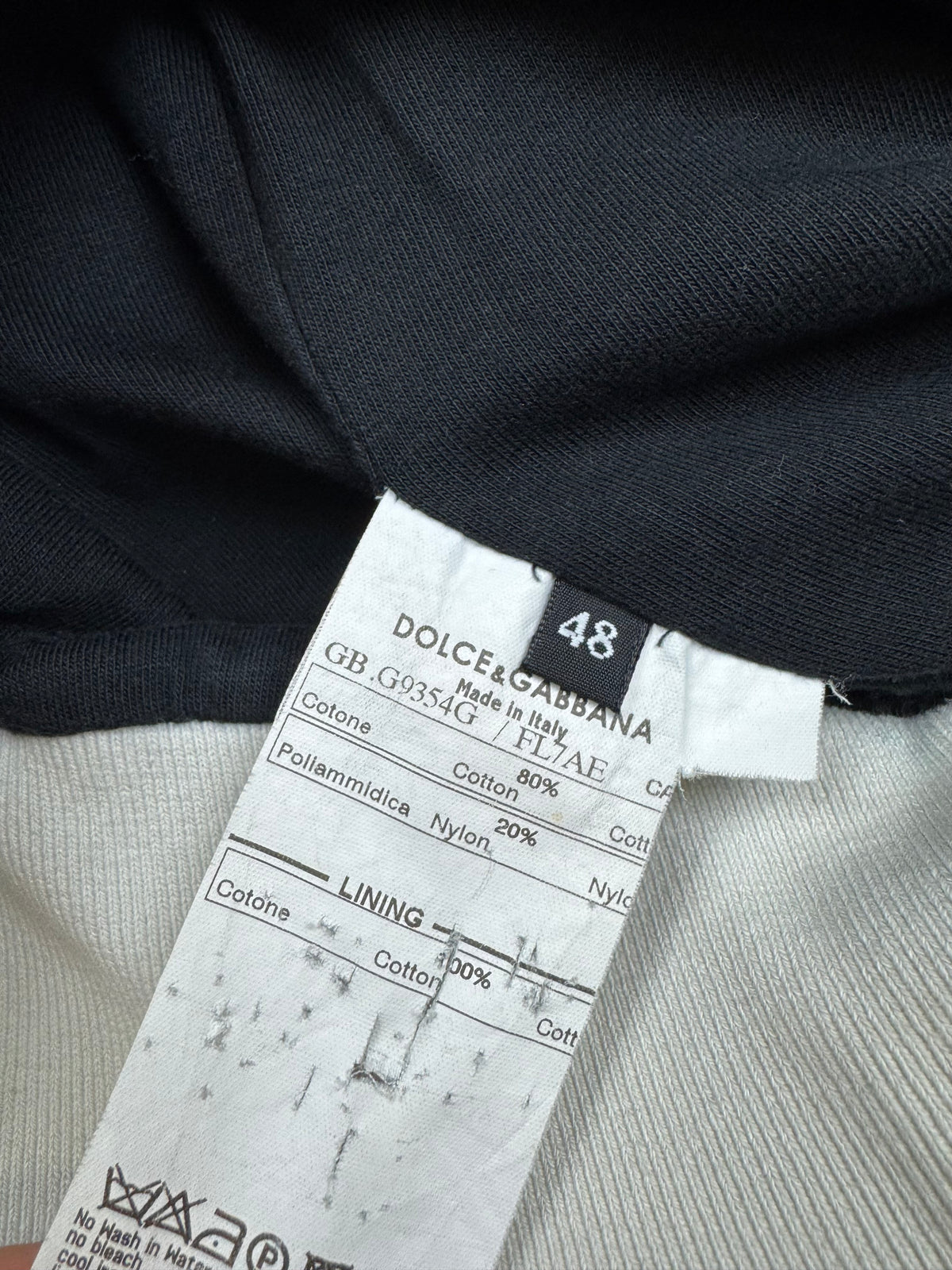vintage Dolce & Gabbana sweatjacket {M}