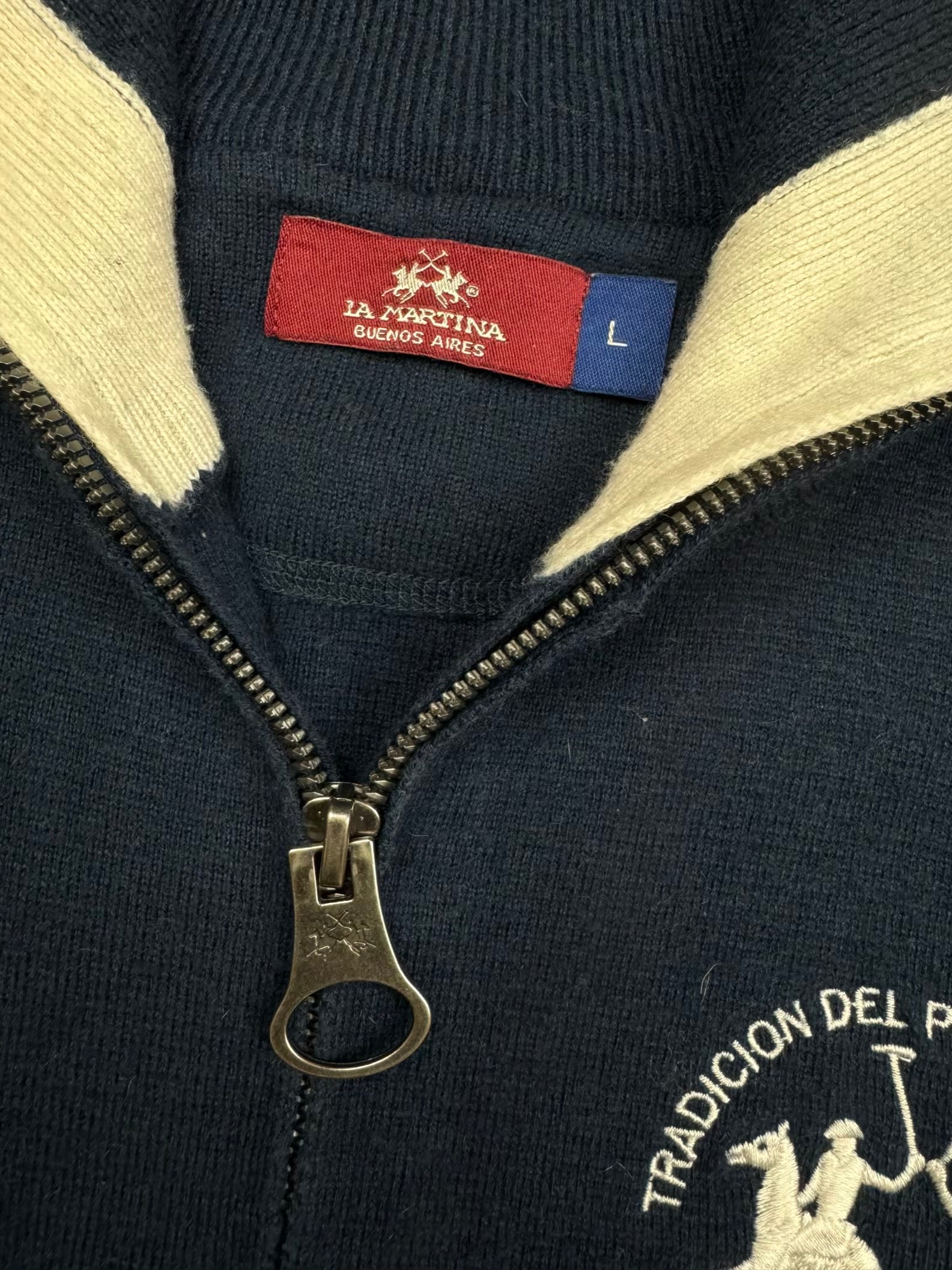 vintage La Martina X Maserati sweatjacket {M}
