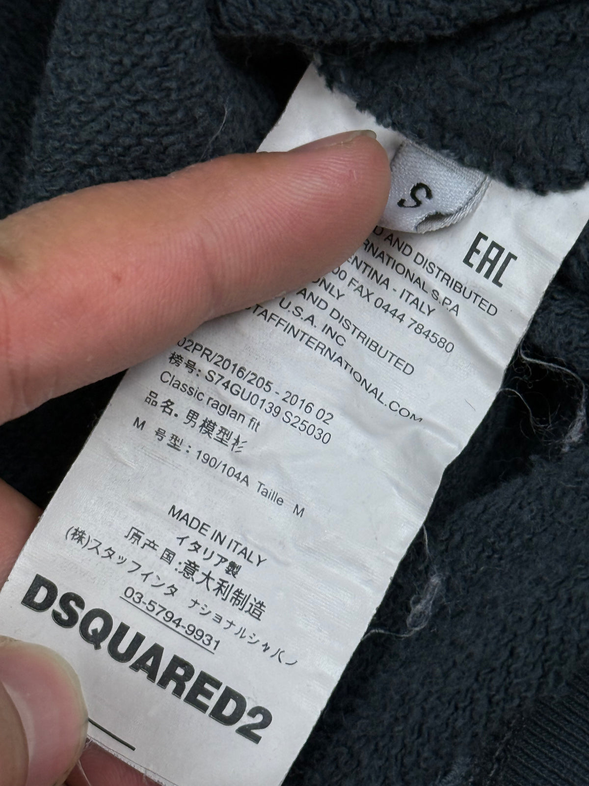 vintage Dsquared2 sweater