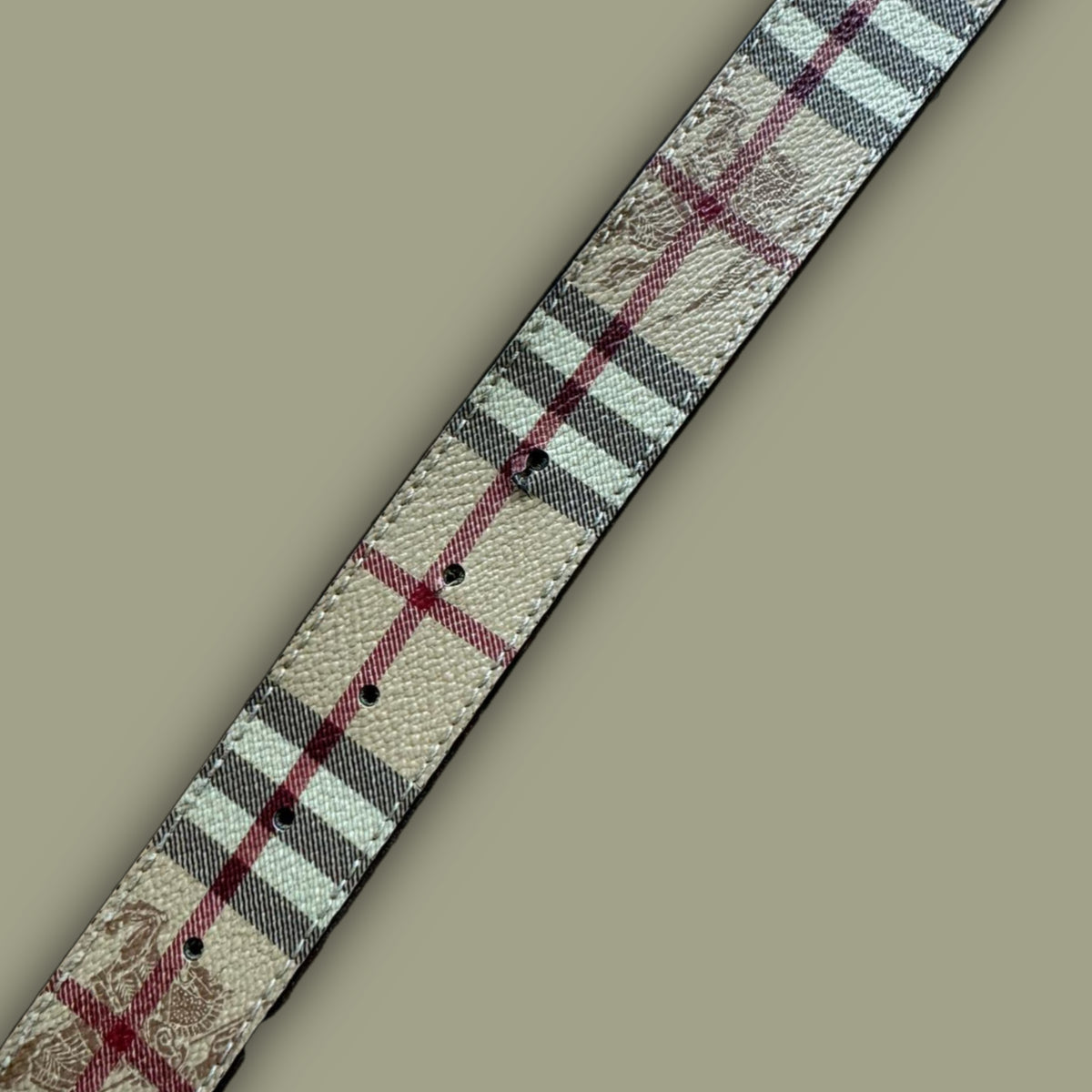 vintage Burberry belt