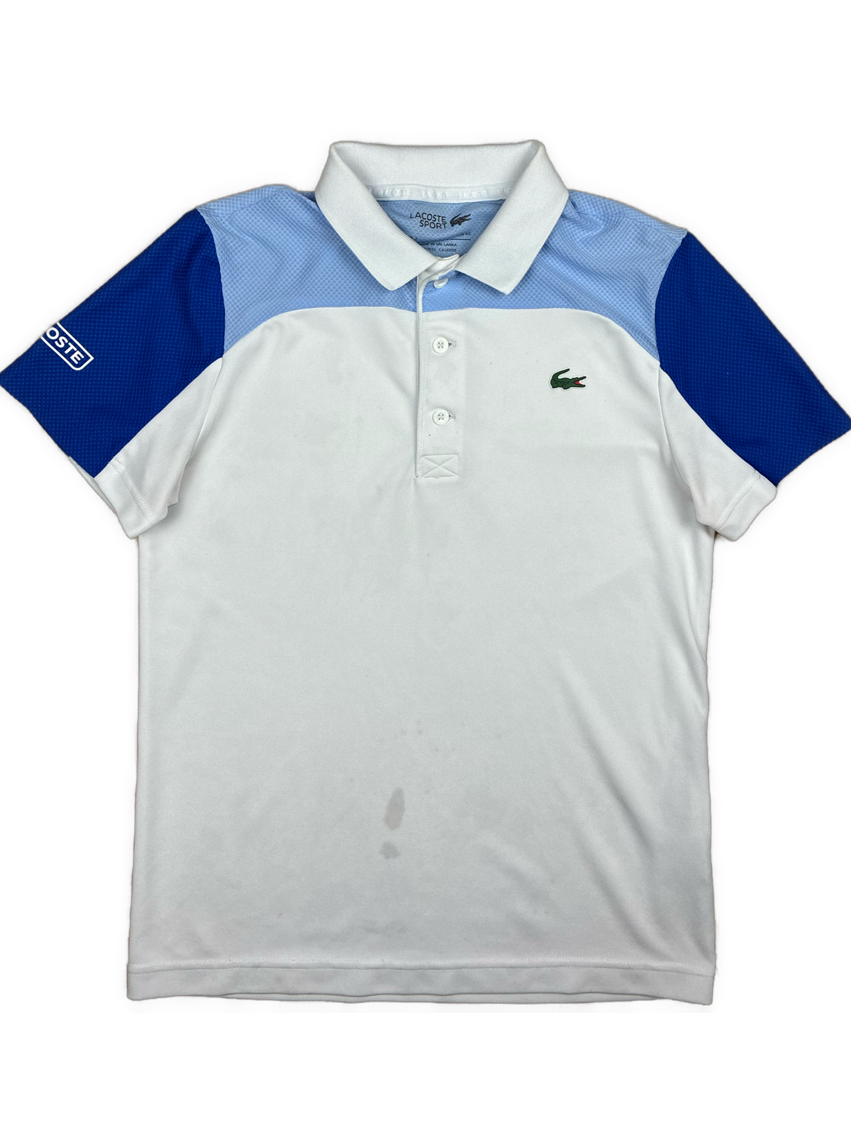 white Lacoste polo {XS}