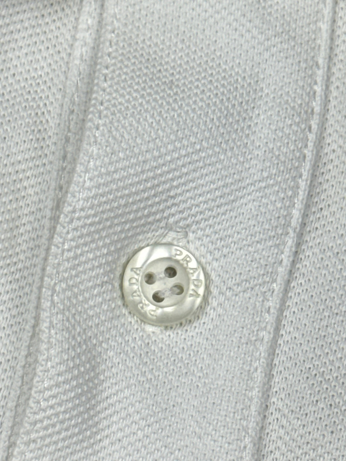 white Prada polo