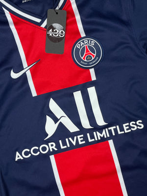 navyblue Nike PSG Paris Saint Germain MBAPPE7 home jersey {S}