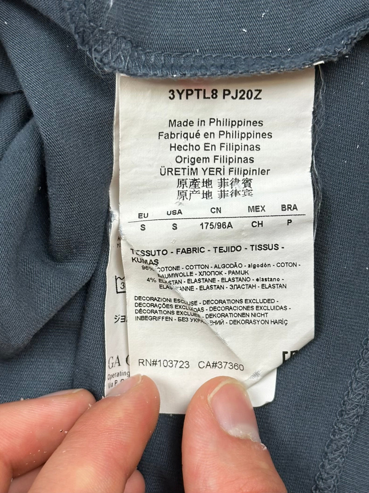 vintage Emporio Armani EA7 t-shirt {S}