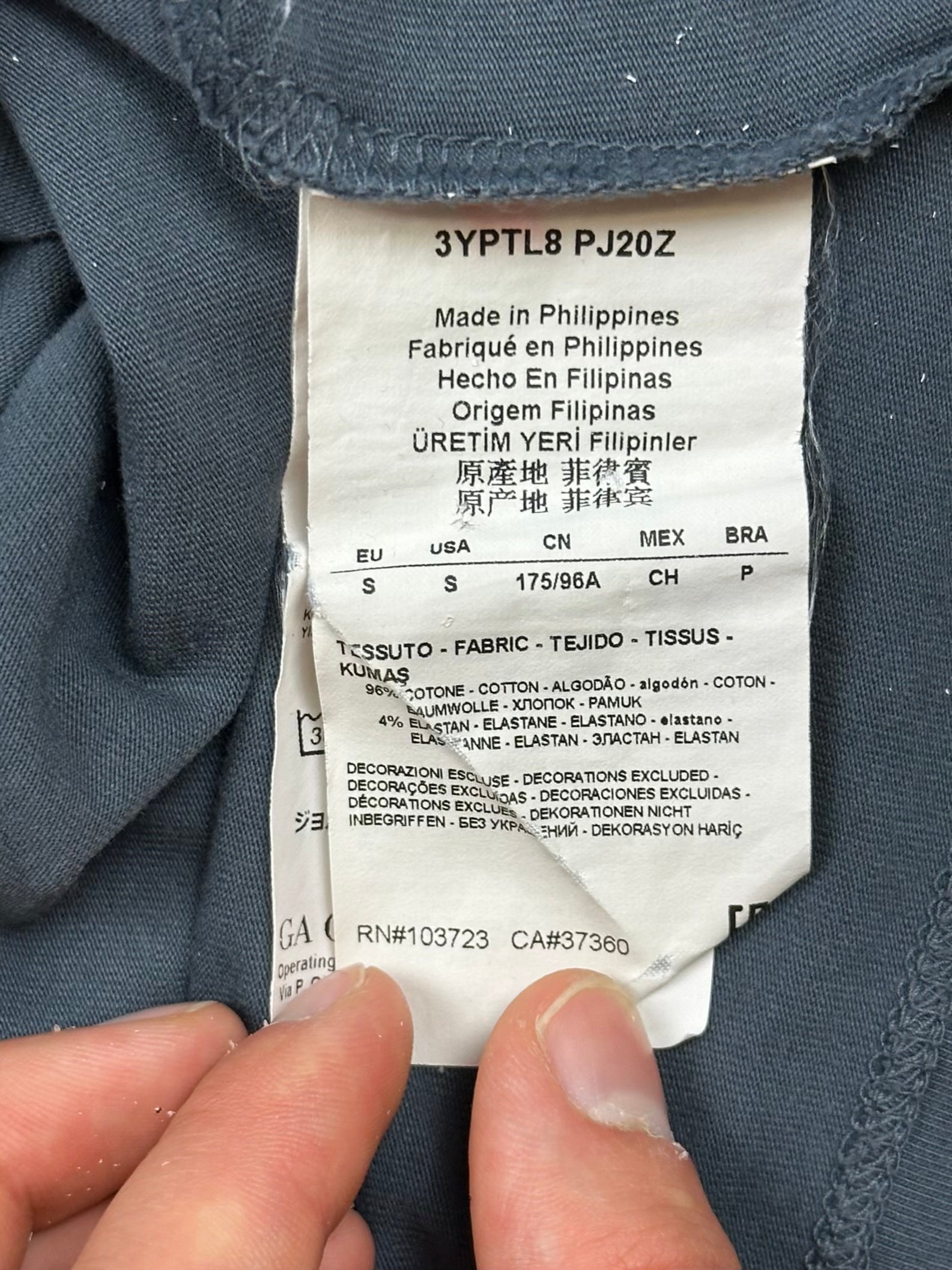 vintage Emporio Armani EA7 t-shirt {S}