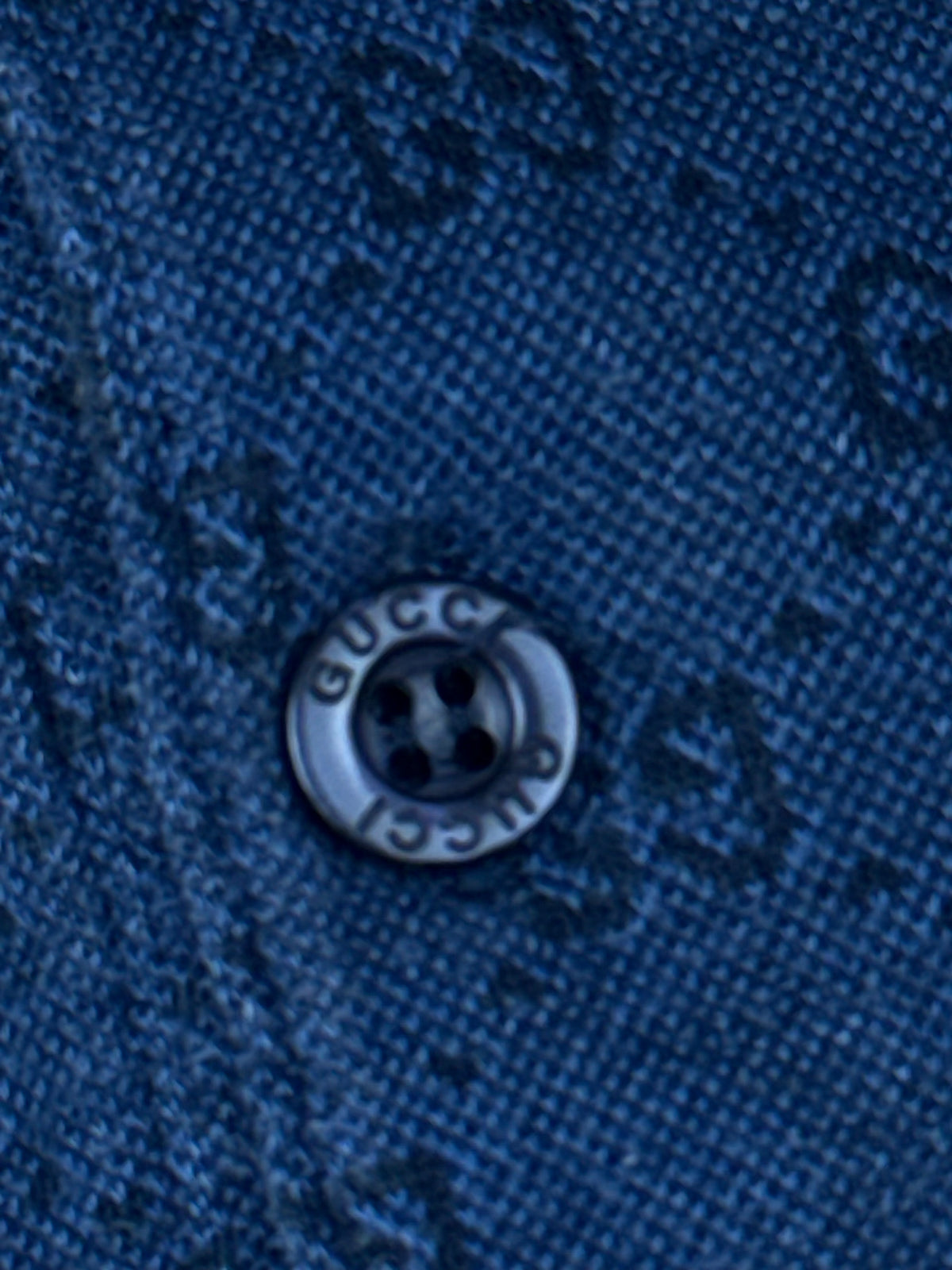 vintage Gucci monogram polo