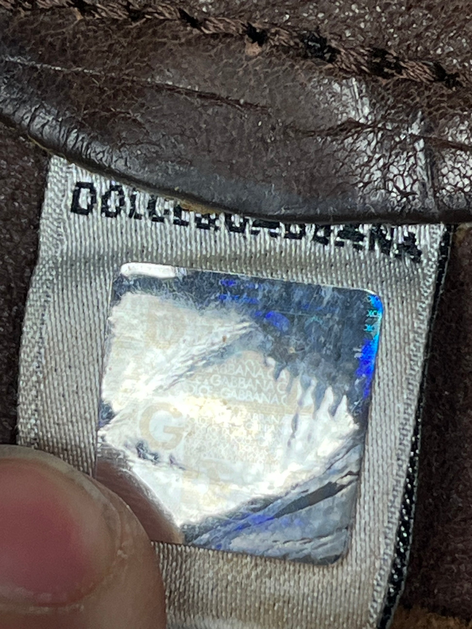 vintage Dolce & Gabbana belt