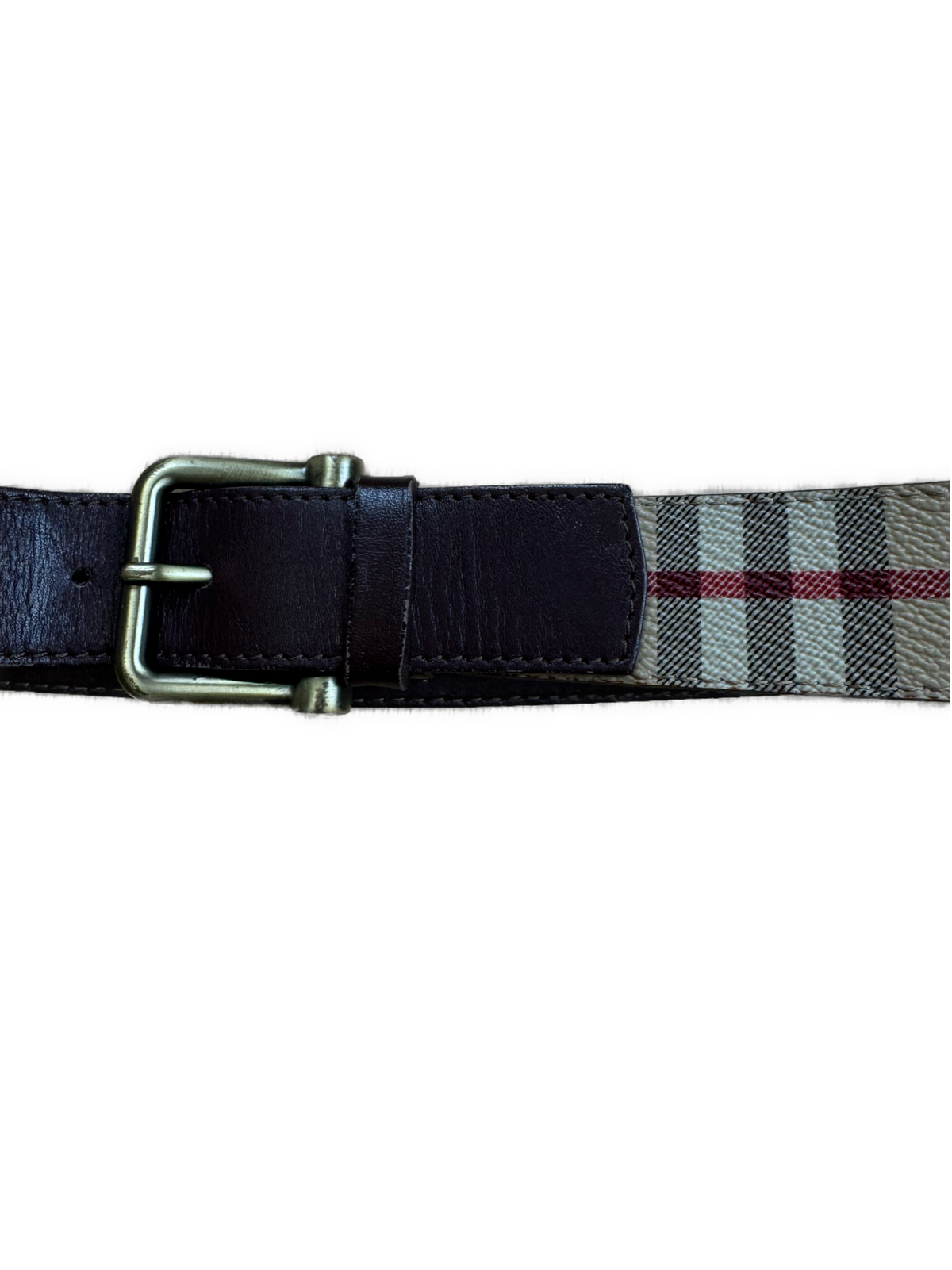 vintage Burberry belt