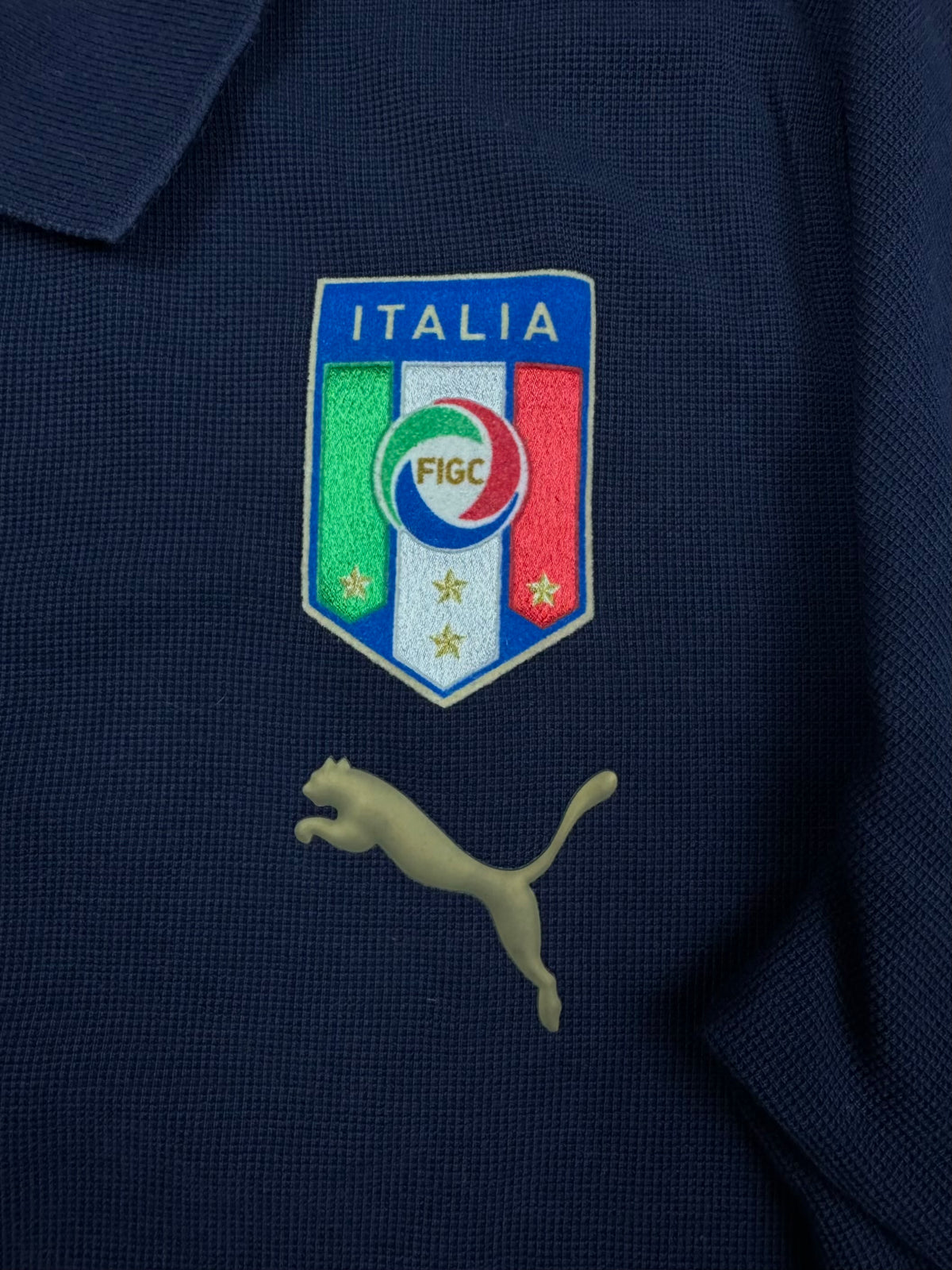 vintage Puma Italia polo {S}