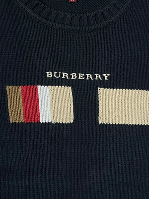 vintage Burberry knittedsweater {XS}