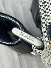 Load image into Gallery viewer, vintage grey Prada slingbag
