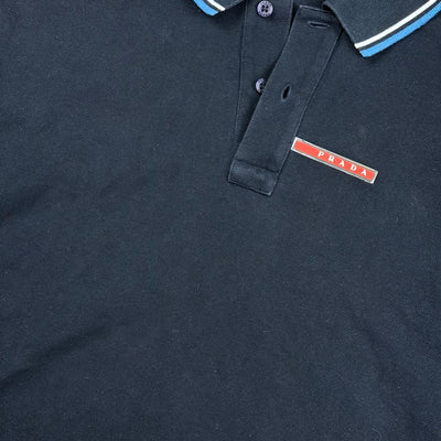 navyblue Prada polo {L}