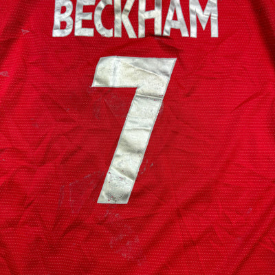 vintage Umbro England BECKHAM7 home jersey {S}
