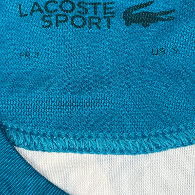 turquoise Lacoste jersey {S}