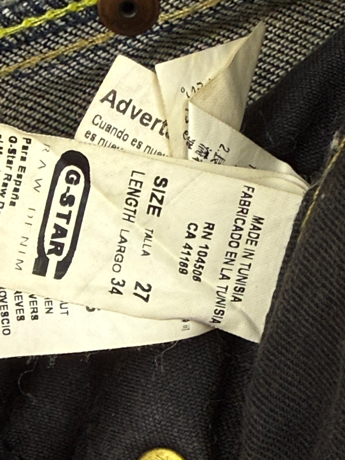 vintage G-STAR jeans {S}