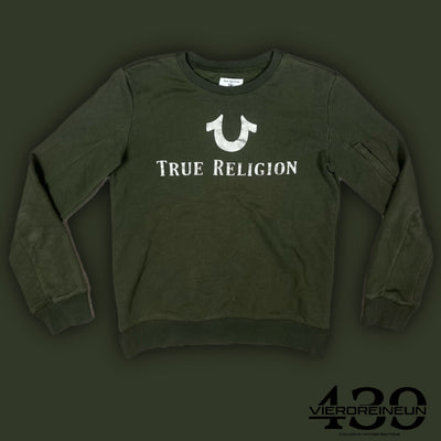 khaki True Religion sweater {S}