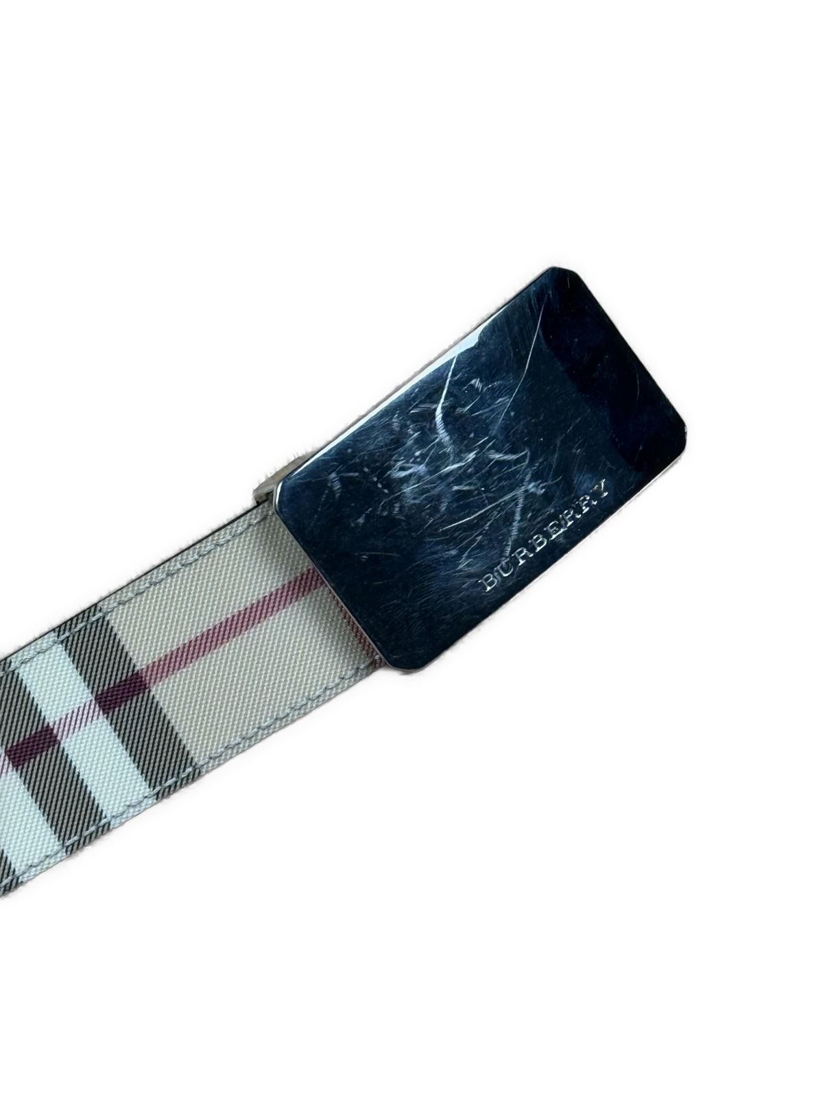 vintage Burberry belt