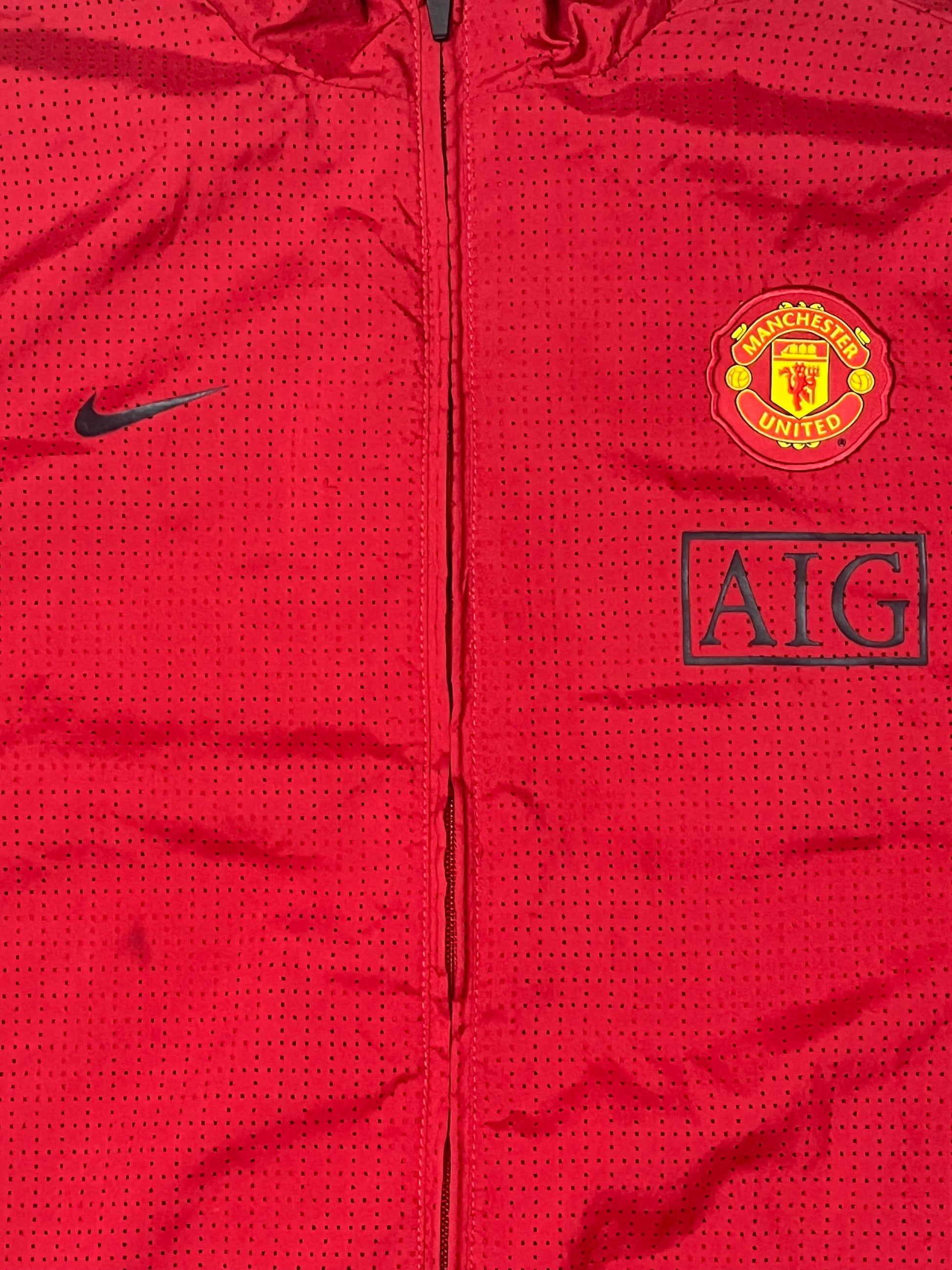 vintage Nike Manchester United windbreaker {S-M}