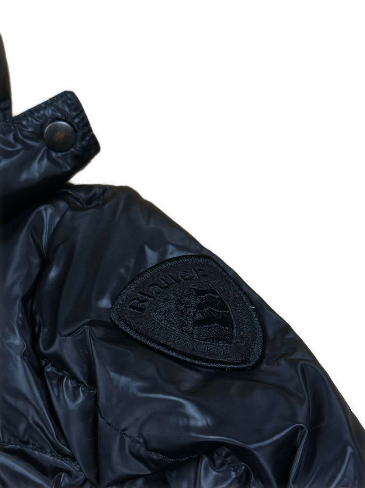 vintage Blauer winterjacket (real fur) {M}