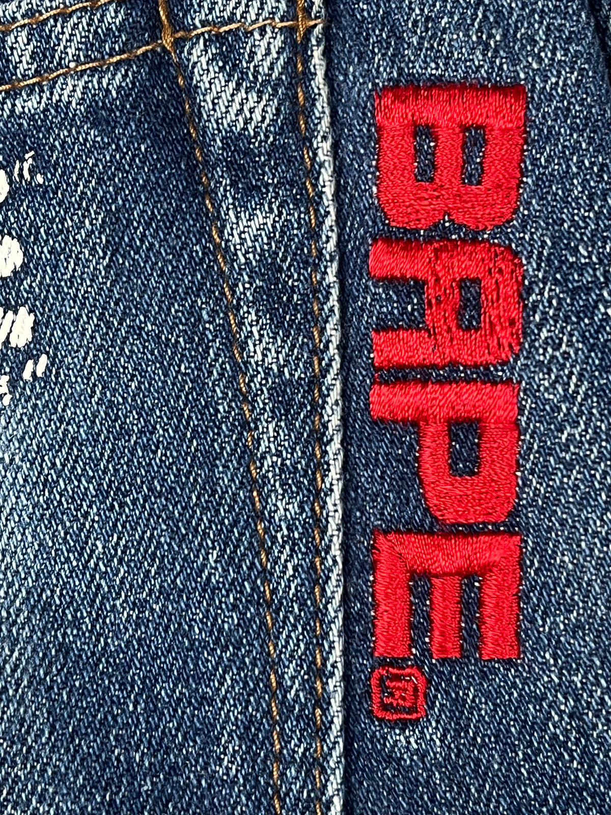 vintage BAPE a bathing ape jeans {M}
