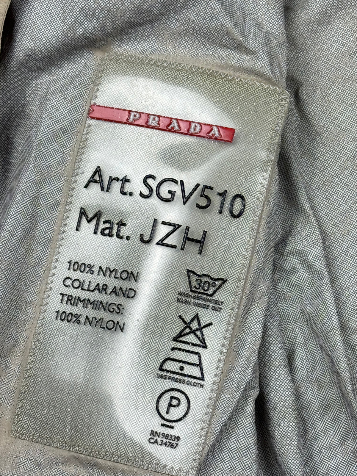 vintage Prada windbreaker {M}
