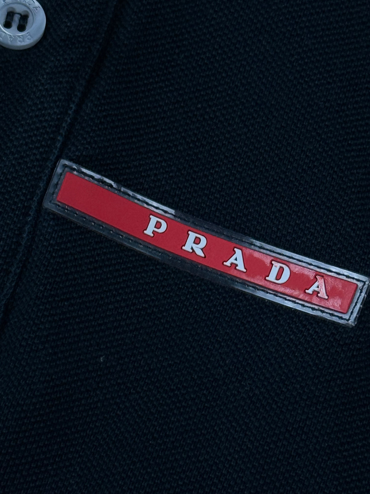 black Prada polo {S}