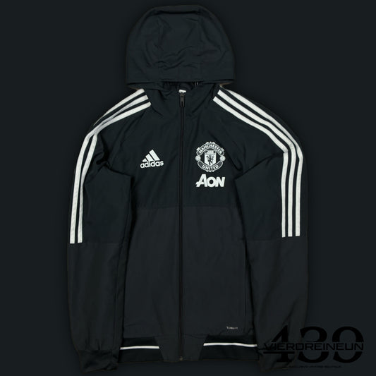 grey Adidas Manchester United windbreaker {XS}