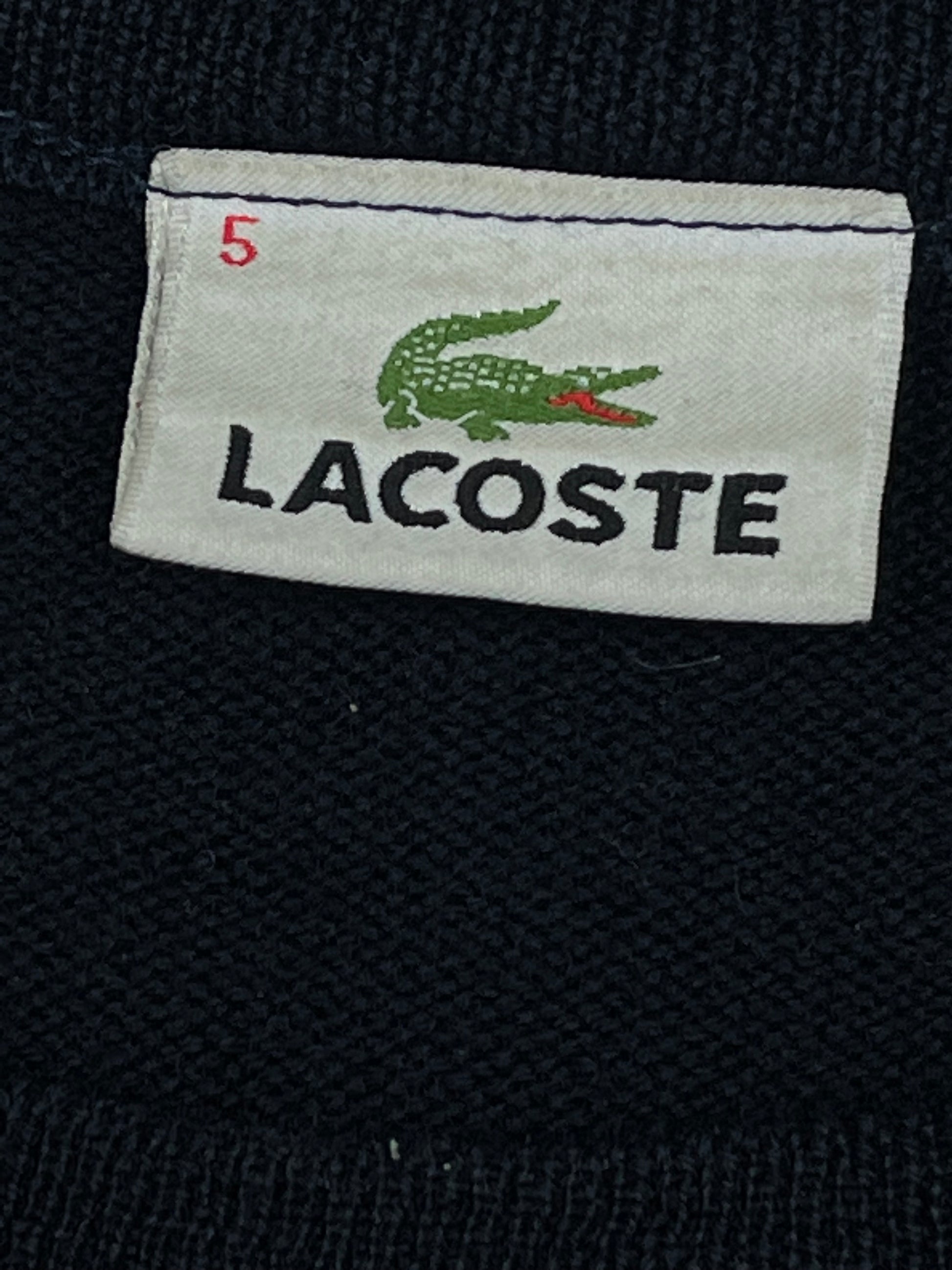 vintage Lacoste knittedsweater {L}