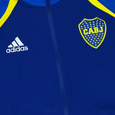 blue Adidas Boca Juniors tracksuit {L}