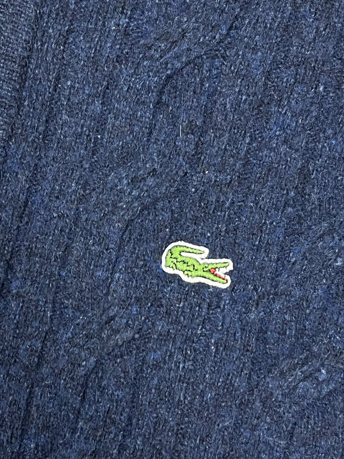 vintage Lacoste knittedjacket {XL}
