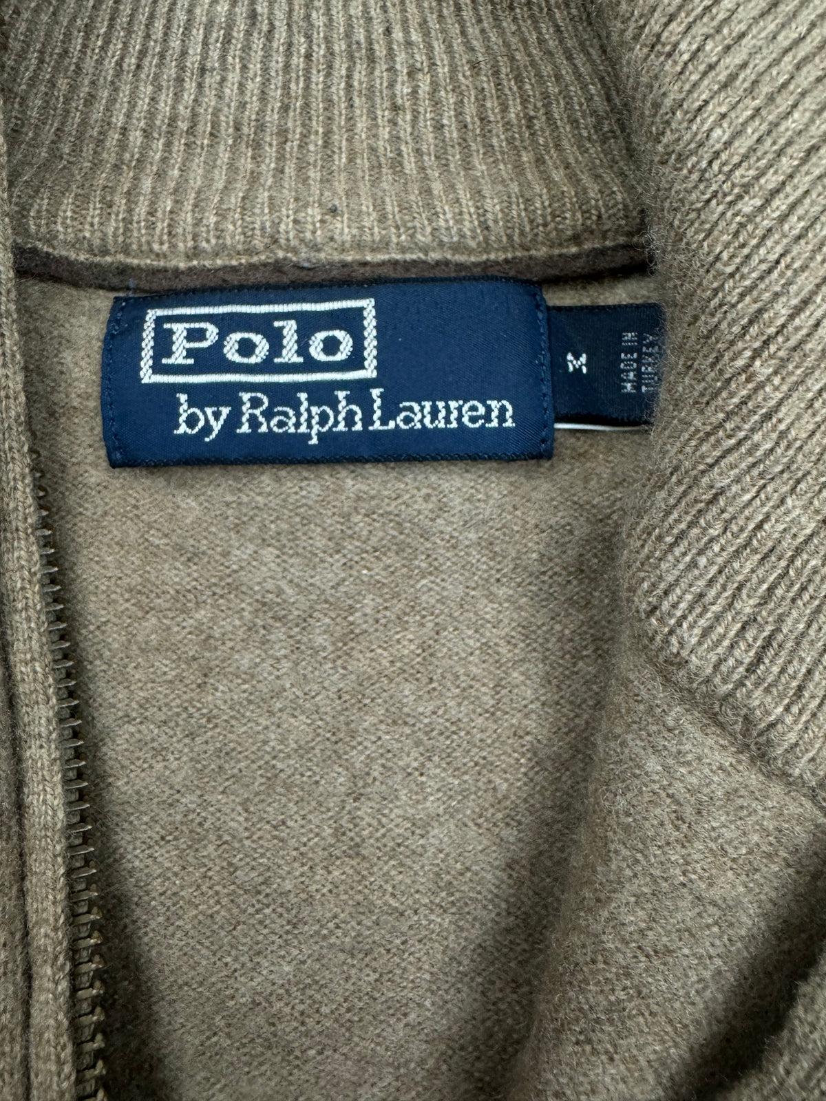 vintage Polo Ralph Lauren quarterzip {S}