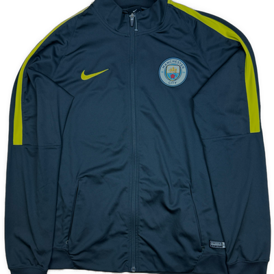 vintage Nike Manchester City trackjacket {L}