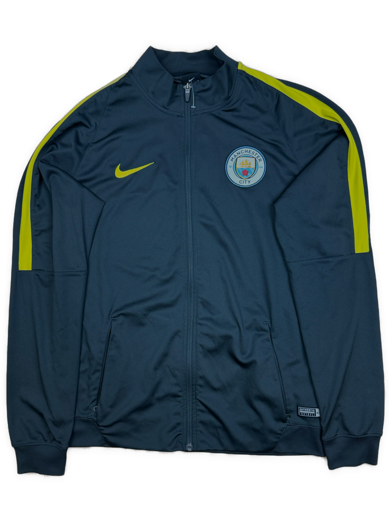 vintage Nike Manchester City trackjacket {L}