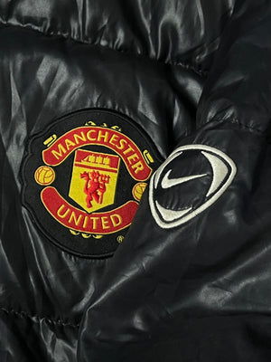 vintage Nike Manchester United pufferjacket {L}