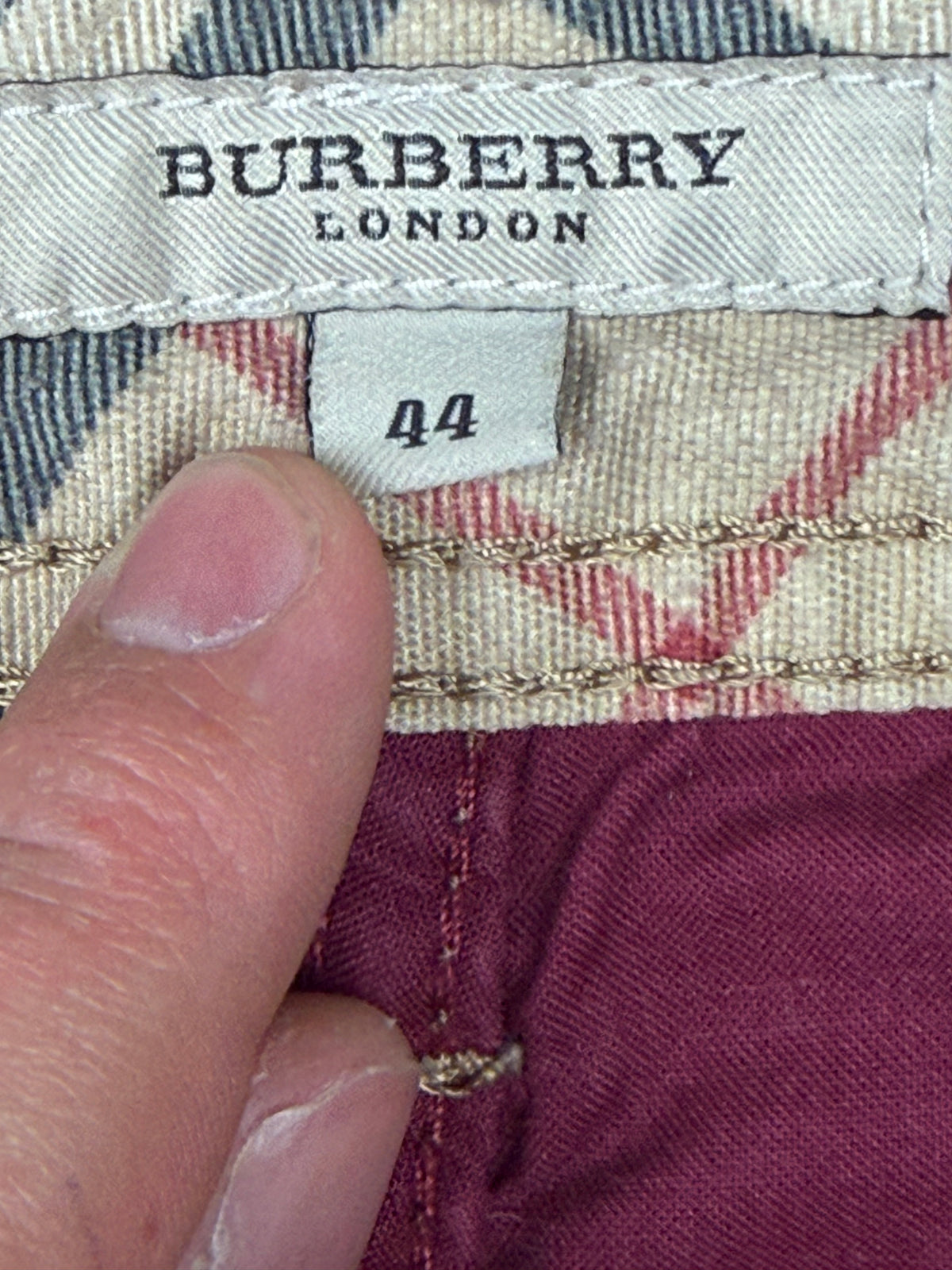 vintage Burberry jeans