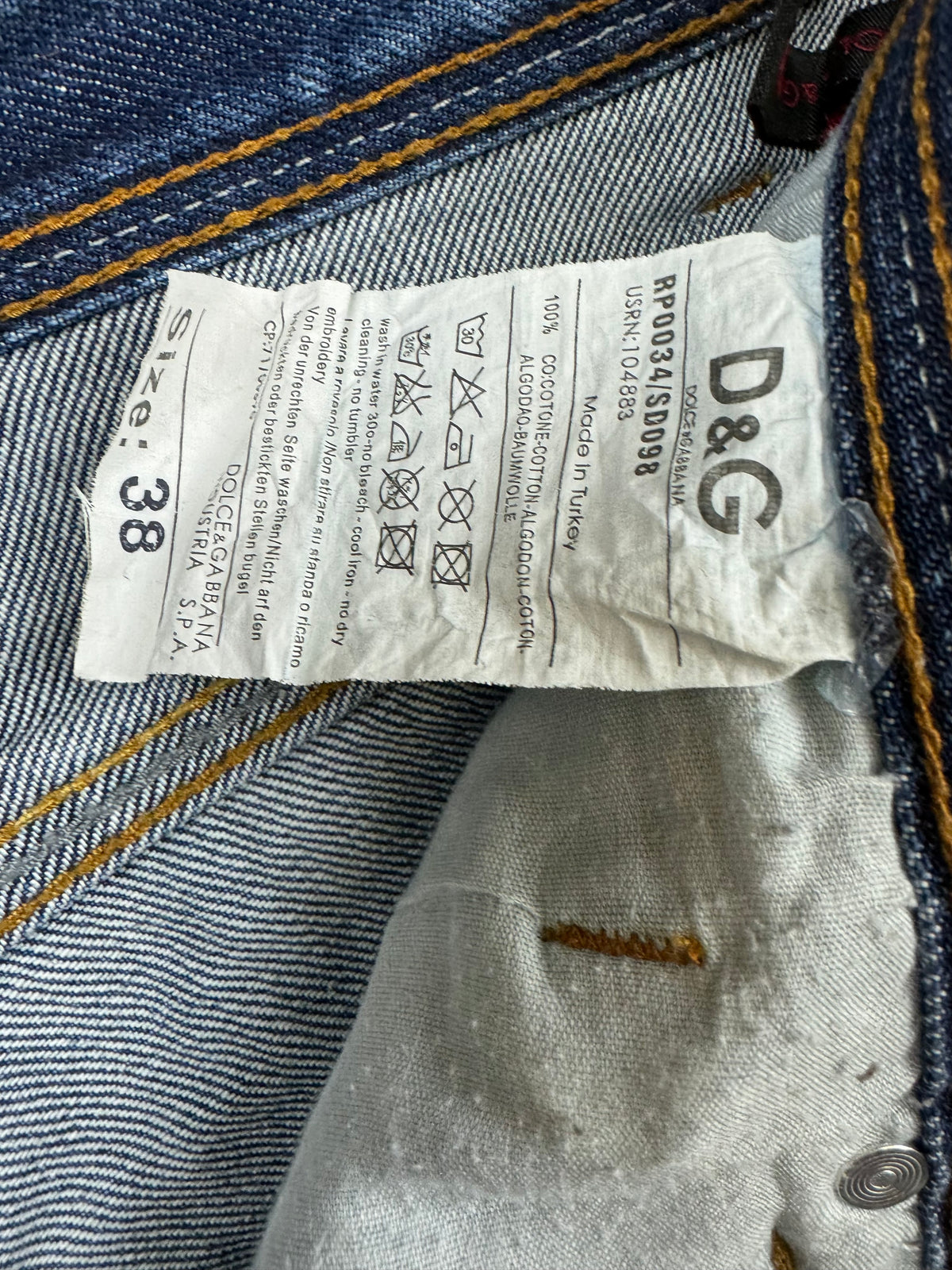 vintage Dolce & Gabbana jeans {L}