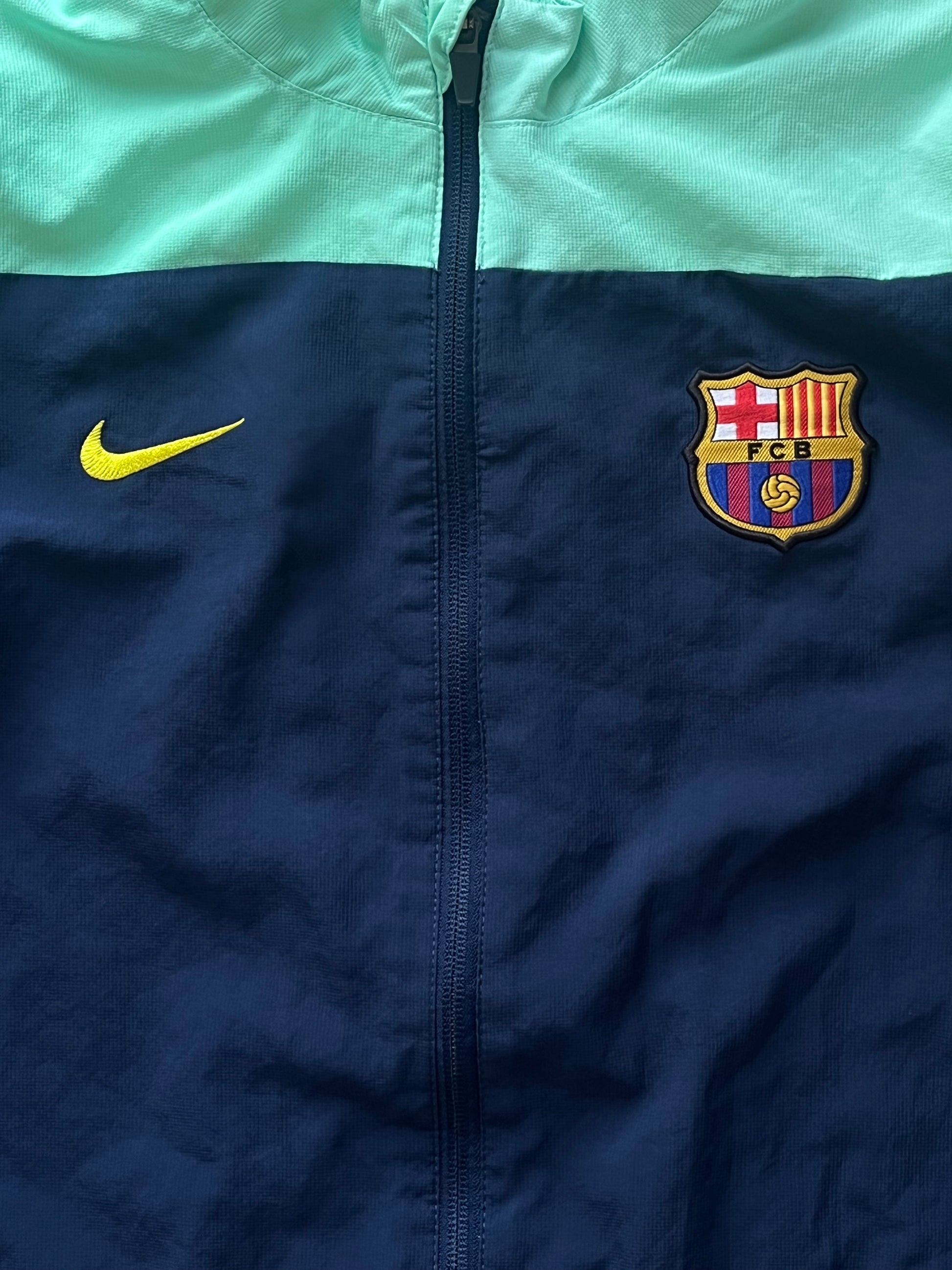 vintage Nike Fc Barcelona windbreaker {S}