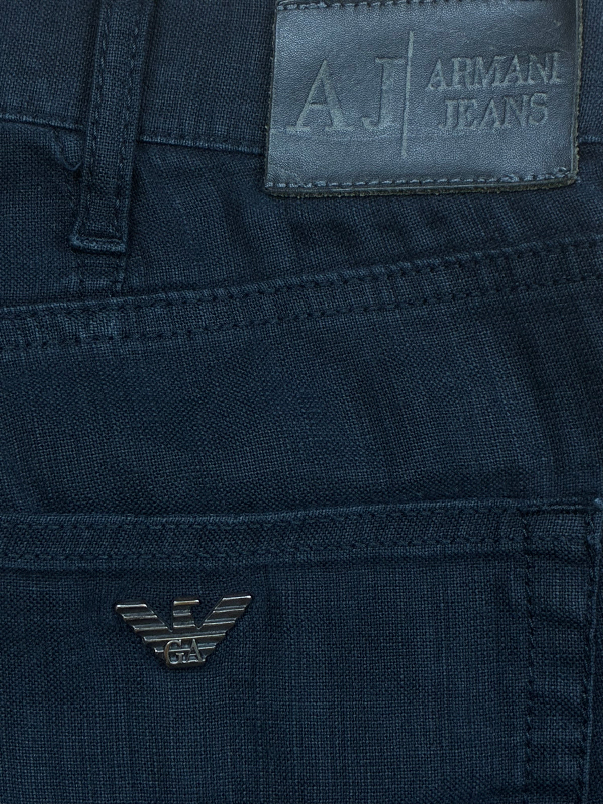 vintage Armani jeans {L}