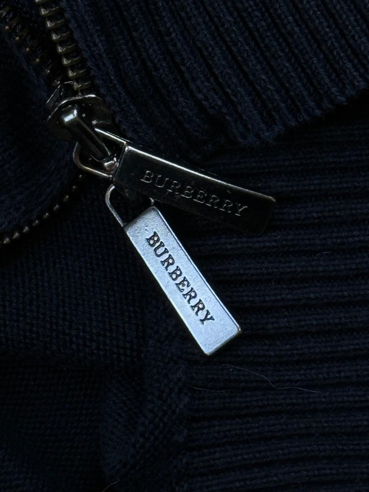 vintage Burberry sweatjacket {L}