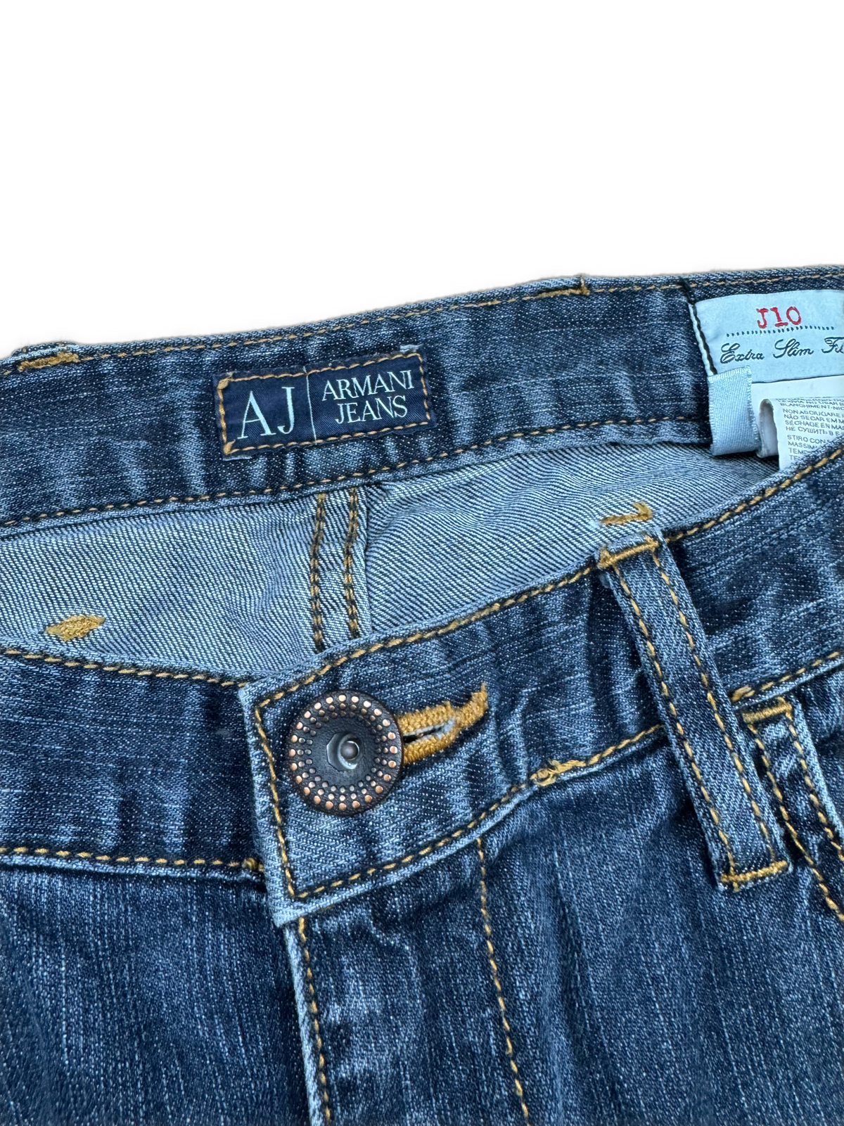 vintage Armani jeans {L}