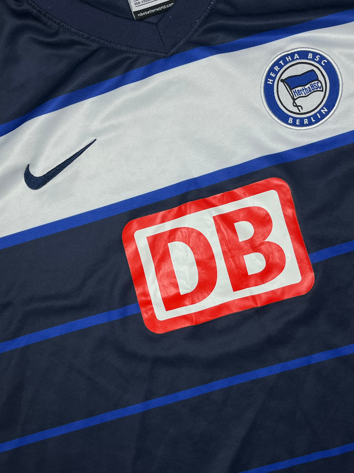 vintage Nike Herta BSC away jersey {S}