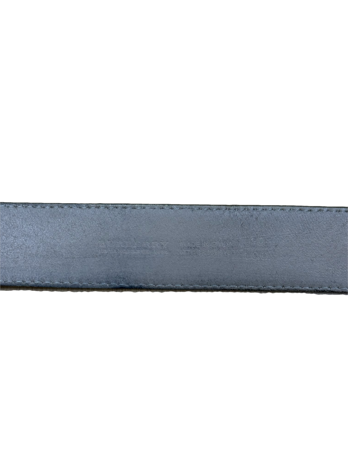 vintage Burberry belt