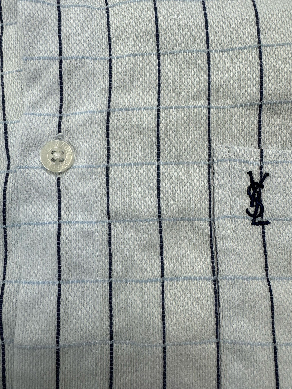 vintage YSL Yves Saint Laurent sleeveless shirt {M}