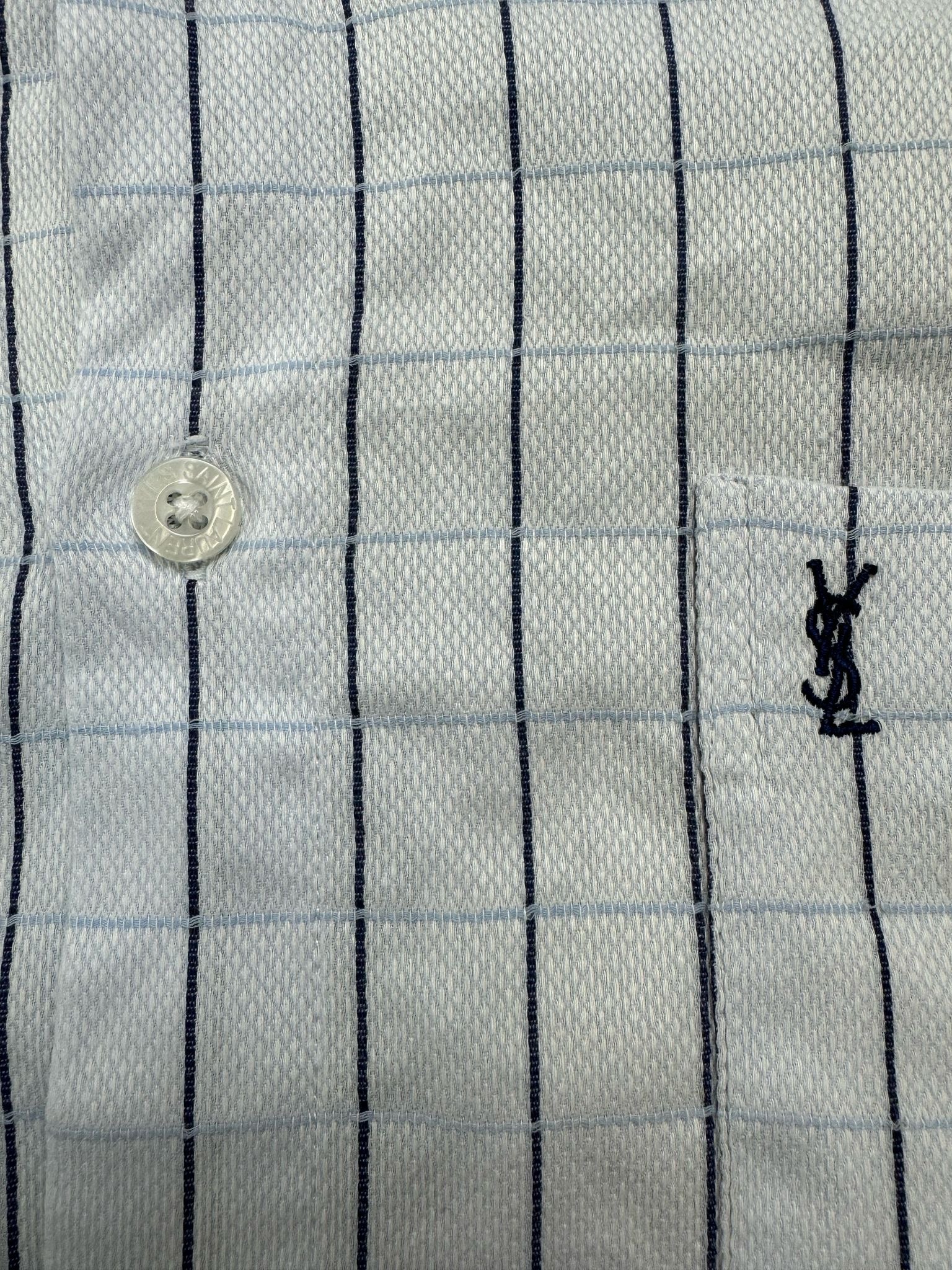 vintage YSL Yves Saint Laurent sleeveless shirt {M}