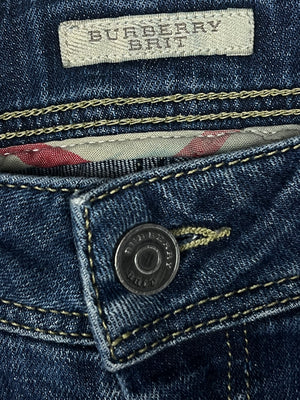 vintage Burberry 3/4 jeans {S}