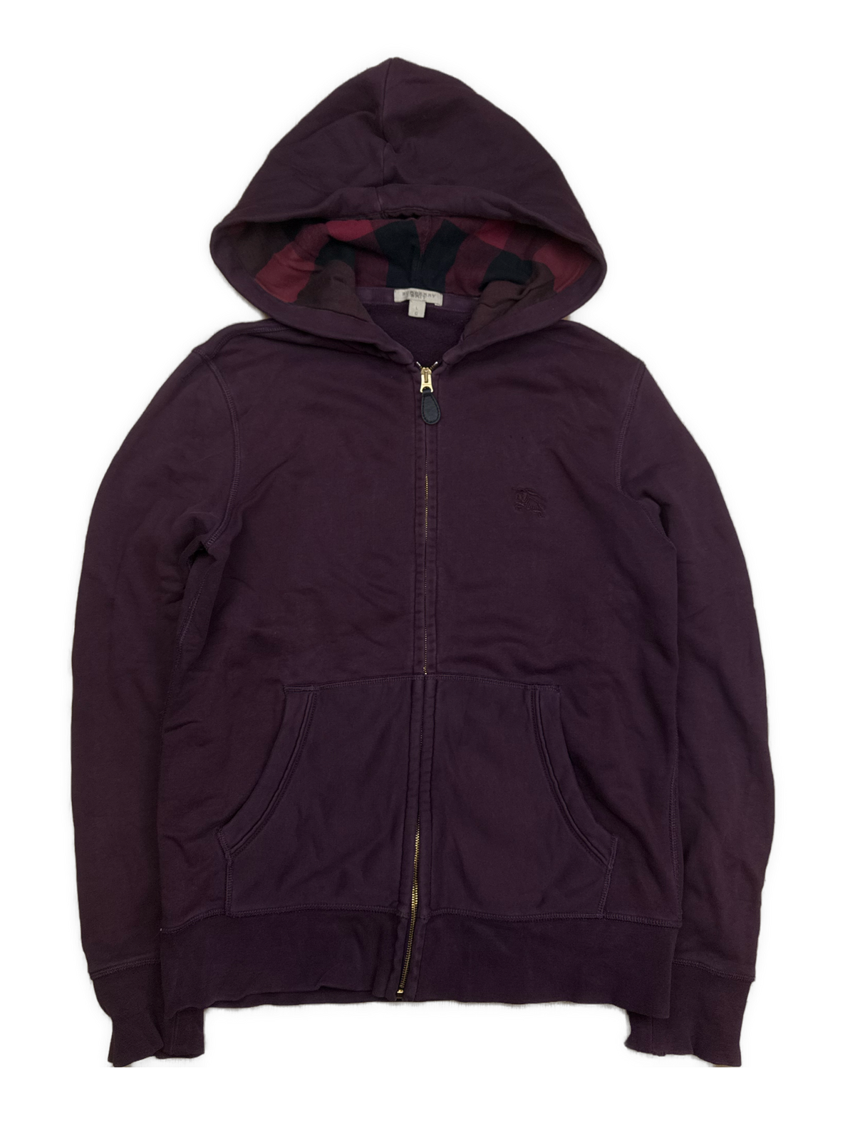 vintage Burberry sweatjacket {L}